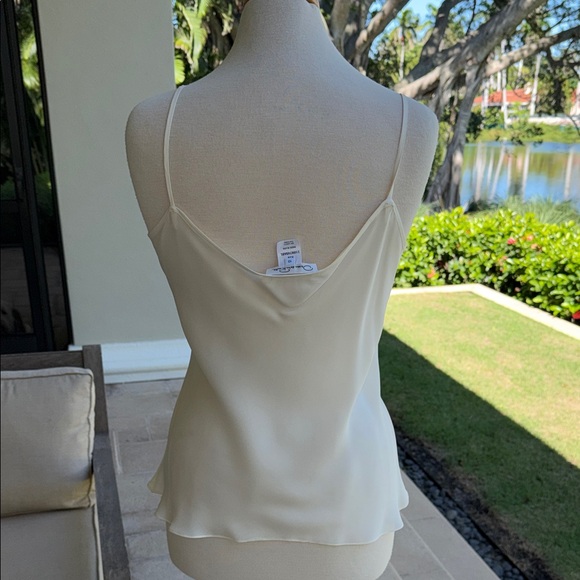 Oscar de la Renta Black and White Lace Blouse - Picture 4 of 8